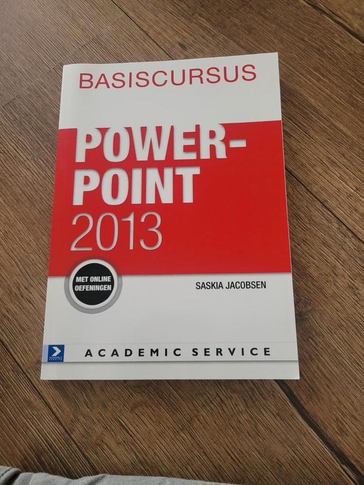 Saskia Jacobsen - Basiscursus Powerpoint 2013, Boeken, Informatica en Computer, Nieuw, Ophalen of Verzenden