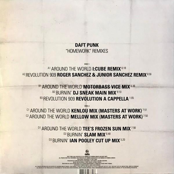 Daft Punk – Homework Remixes Limited • 2x Vinyl LP •lps, Cd's en Dvd's, Vinyl | Dance en House, Ophalen of Verzenden, Nieuw in verpakking