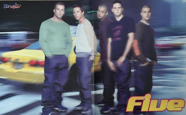 3 Mooie posters 5IVE (SCOTT) (HITKRANT) +AGENDAPOSTER, Verzamelen, Posters, Nieuw, Muziek, A1 t/m A3, Rechthoekig Liggend, Ophalen of Verzenden