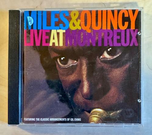 Miles Davis & Quincy Jones - Live at Montreux (CD, 1993), Cd's en Dvd's, Cd's | Jazz en Blues, Zo goed als nieuw, Jazz, 1980 tot heden