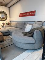 Lorenzo loungebank rond - UrbanSofa, Huis en Inrichting, Ophalen, 125 tot 150 cm, Stof, Vierpersoons of meer