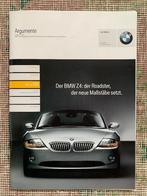 Argumente Product info brochure BMW Z4 Roadster E85 2002, Boeken, Ophalen of Verzenden, Zo goed als nieuw, BMW, BMW