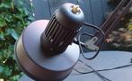 industriële metalen architectenlamp -tafellamp - bruin/zwart, Huis en Inrichting, Lampen | Tafellampen, Ophalen of Verzenden, Zo goed als nieuw