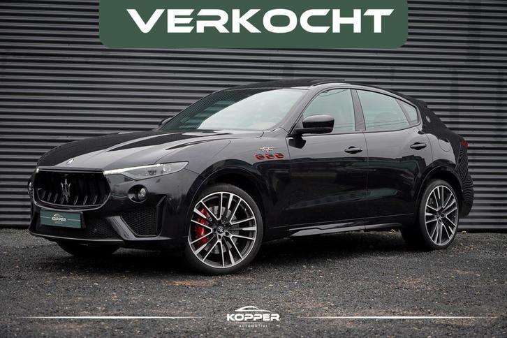 Maserati Levante 3.8 V8 Trofeo 580 PK / Bowers&Wilkins / 22', Auto's, Maserati, Bedrijf, Levante, 4x4, ABS, Alarm, Lichtmetalen velgen