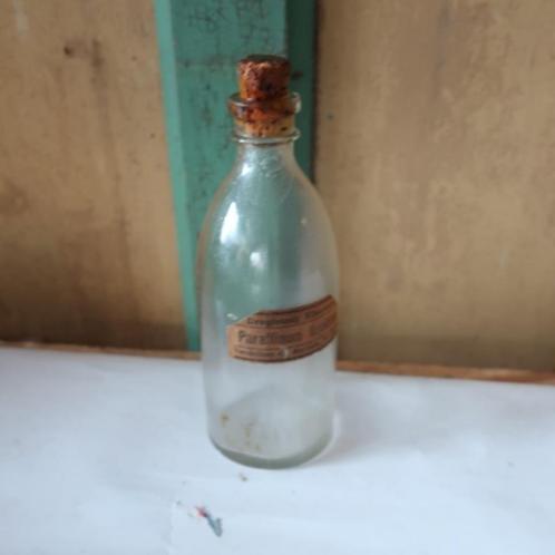 Apothekersfles Drogisterij Klaassen Vondellaan Arnhem 200 ml, Antiek en Kunst, Antiek | Glas en Kristal, Ophalen of Verzenden