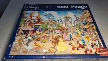 Disney Puzzel 1000 Stukjes - Disney World Thema beschikbaar voor biedingen