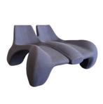 dubbele chaise longue, Max Jungblut, kvadrat gestoffeerd, Ophalen, Gebruikt, Eenpersoons, Stof