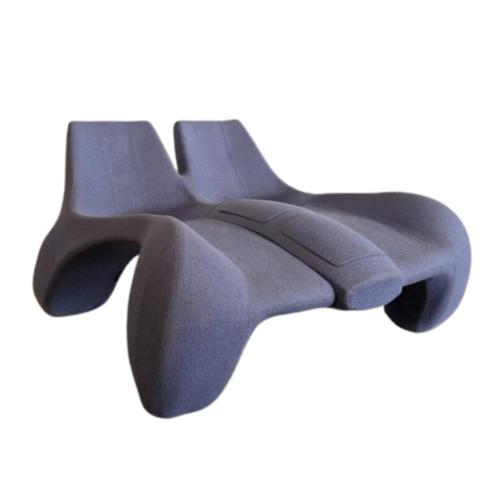 dubbele chaise longue, Max Jungblut, kvadrat gestoffeerd, Huis en Inrichting, Banken | Sofa's en Chaises Longues, Gebruikt, Eenpersoons