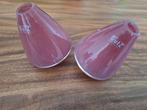 2 DutZ tumbling vaasjes. Tuimelvaasjes., Huis en Inrichting, Woonaccessoires | Vazen, Ophalen of Verzenden, Glas, Minder dan 50 cm