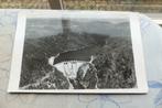 Frankrijk luchtfoto stuwdam in de Dordogne Lapie 45x25cm, Gebruikt, Foto, 1940 tot 1960, Buitenland