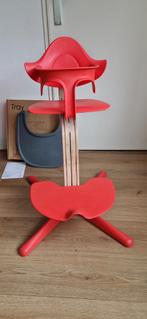 Stokke, Nomi Evomove baby en kinderstoel rood, Kinderen en Baby's, Kinderstoelen, Gebruikt, Meegroeistoel, Ophalen