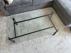 Glazen salontafel – 140 x 80 cm, Ophalen, Gebruikt, 100 tot 150 cm, -