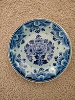 Delfts Blauw Bord met Bloemmotief, Ophalen