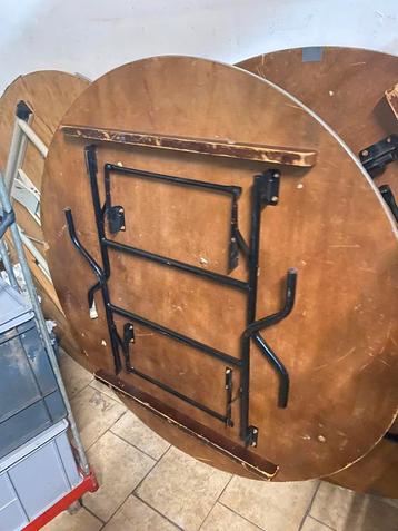 3x Horeca rond tafels te koop beschikbaar voor biedingen