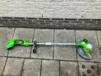 Greenworks grastrimmer, Tuin en Terras, Grastrimmers, Ophalen, Gebruikt, Accu, Greenworks