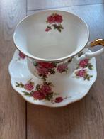 Royal Ascot Red Rose Kop en Schotel, Ophalen of Verzenden, Gebruikt, Porselein, Kop en/of schotel