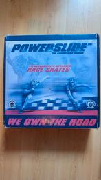 POWERSLIDE SKATES zwart van kleur., Verstelbaar, Inline skates 5 wielen, Ophalen of Verzenden, Zo goed als nieuw