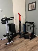 Complete Home Gym Set - Alles in één!, Sport en Fitness, Fitnessapparatuur, Krachtstation, Armen, Ophalen of Verzenden, Zo goed als nieuw