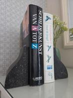 Vintage boekensteun marmeren set, Ophalen of Verzenden