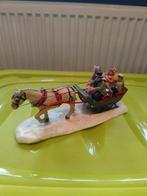 LeMax Kerstdecoratie - Paard en Slee, Ophalen of Verzenden, Zo goed als nieuw