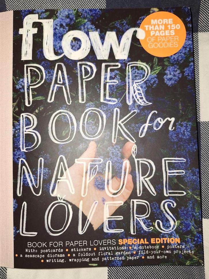 Flow Paper Book for Nature Lovers - Special Edition, Diversen, Bureau-accessoires, Nieuw, Ophalen