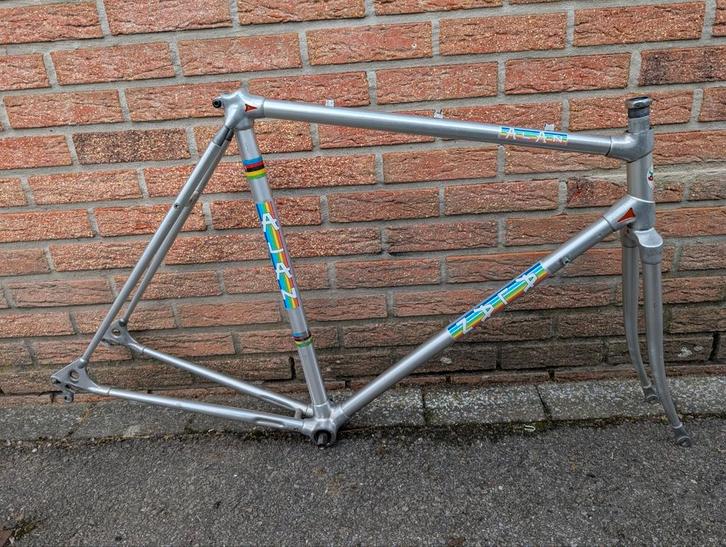 Alan Super Record frame 54x54, Fietsen en Brommers, Fietsonderdelen, Zo goed als nieuw, Racefiets, Frame, Ophalen of Verzenden