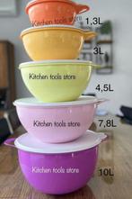 Tupperware Superkommen deegkom beslagkommen set (5) voorraad, Ophalen of Verzenden, Nieuw, Schaal