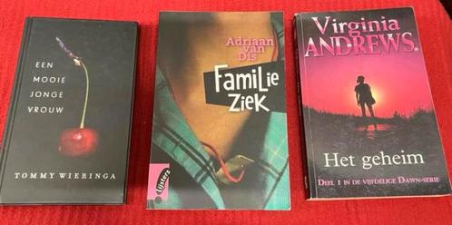 3 boeken Familie ziek/Een mooie jonge vrouw/ Het geheim, Boeken, Kinderboeken | Jeugd | 10 tot 12 jaar, Zo goed als nieuw, Ophalen of Verzenden