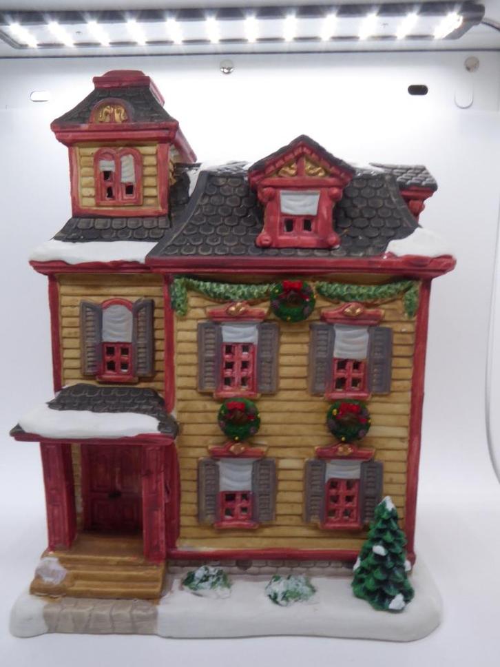 Lemax item   David residence -  ik ruim op, Diversen, Kerst, Nieuw, Ophalen of Verzenden