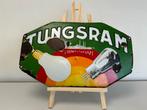 Vintage Tungram Emaille Reclamebord, Antiek en Kunst, Ophalen