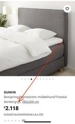 Ikea dunvik, Tweepersoons, Ophalen of Verzenden, Zo goed als nieuw, 180 cm