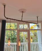Bronzen Kroonluchter Industrieel/Landelijk, Ophalen, Gebruikt, Metaal, 50 tot 75 cm