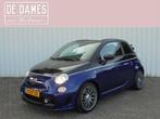 Fiat 500C 1.4 ABARTH 595 CABRIO ZEER NETJES !, Auto's, Voorwielaandrijving, 135 pk, 4 cilinders, Leder
