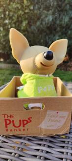 Leuke Spaarpot Hond 'The Pups Banker', Ophalen of Verzenden, Nieuw, Kunststof, Dier
