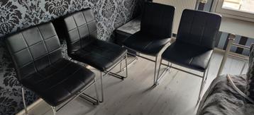 Eetkamerstoelen 4x hammel beschikbaar voor biedingen