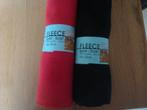 Fleece sjaal shawl das nieuw in rood of zwart, Ophalen of Verzenden, Nieuw, Maat 42/44 (L), Sjaal