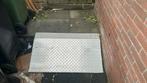 Metalen Oprijplaat voor in tuin (x2), Tuin en Terras, Ophalen, Zo goed als nieuw, Overige materialen