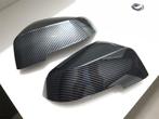 Carbonlook en zwarte spiegel kappen voor BMW 5 6 7 Serie, Auto diversen, Tuning en Styling, Ophalen of Verzenden