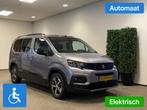 Peugeot e-Rifter L2 Rolstoelauto Elektrisch 4+1 (50 kWh - 32, Auto's, Peugeot, Automaat, Gebruikt, Zwart, Overige carrosserieën