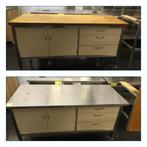 Buitenkeuken werkbank met 2 deurtjes en 3 lades + keuze blad, Ophalen of Verzenden, Gebruikt, Gas