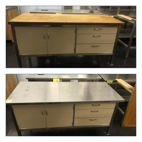 Buitenkeuken werkbank met 2 deurtjes en 3 lades + keuze blad, Tuin en Terras, Buitenkeukens, Gebruikt, Gas, Ophalen of Verzenden