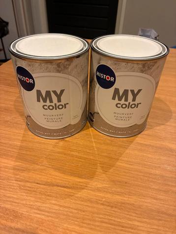 2x Histor Muurverf Extra Mat - New Chalk beschikbaar voor biedingen