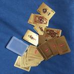 Supreme 13FW gold deck playingcards golden speelkaarten, Ophalen of Verzenden, Nieuw, Speelkaart(en)