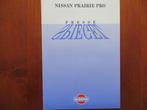 Nissan Prairie Pro (Presse Spiegel) (1992), Ophalen of Verzenden, Nieuw, Nissan