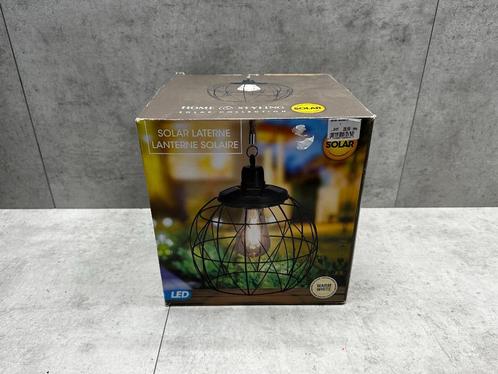 Home Styling Solar lantaarn - NIEUW - C1211, Caravans en Kamperen, Kampeeraccessoires, Nieuw, Ophalen