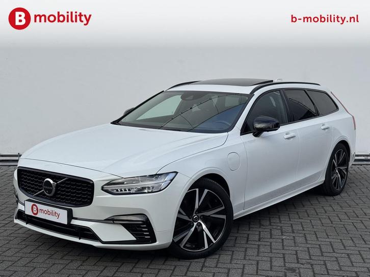 Volvo V90 2.0 T6 AWD R-Design Trekhaak 2.100kg Head Up Harma, Auto's, Volvo, Bedrijf, Te koop, V90, 360° camera, 4x4, ABS, Achteruitrijcamera