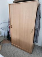 kledingkast en nachtkastje, Ophalen, Gebruikt, Met hangruimte, 50 tot 100 cm