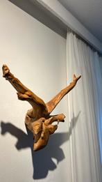 Zweedse houtsnij kunst Eland., Huis en Inrichting, Ophalen of Verzenden, Zo goed als nieuw