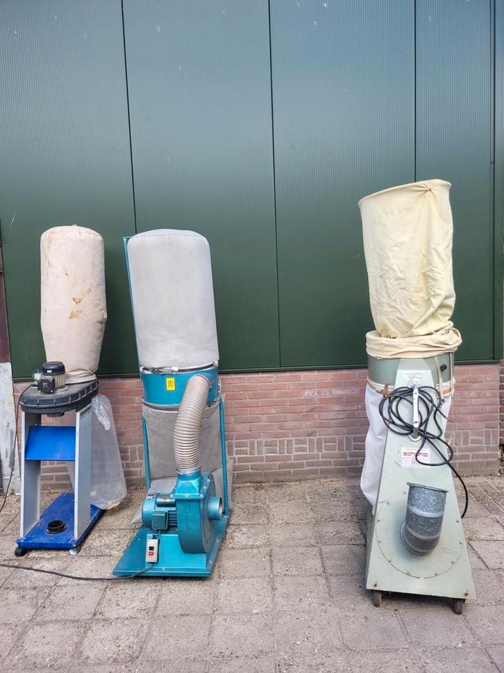 Verschillende houtmot en stof afzuigers, Doe-het-zelf en Verbouw, Ventilatie en Afzuiging, Afzuiger, Ophalen