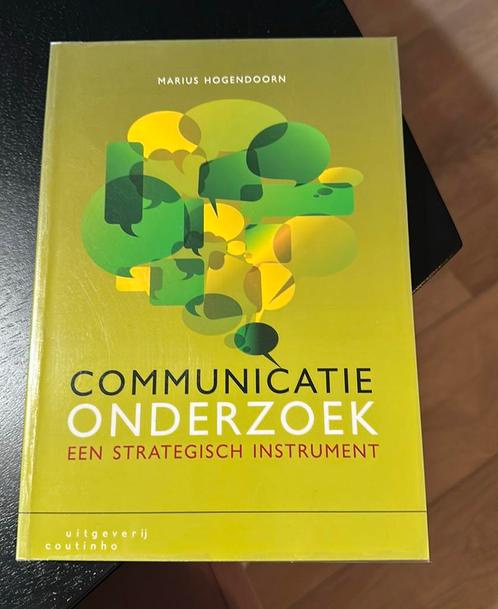Marius Hogendoorn - Communicatieonderzoek, Boeken, Wetenschap, Zo goed als nieuw, Sociale wetenschap, Ophalen of Verzenden